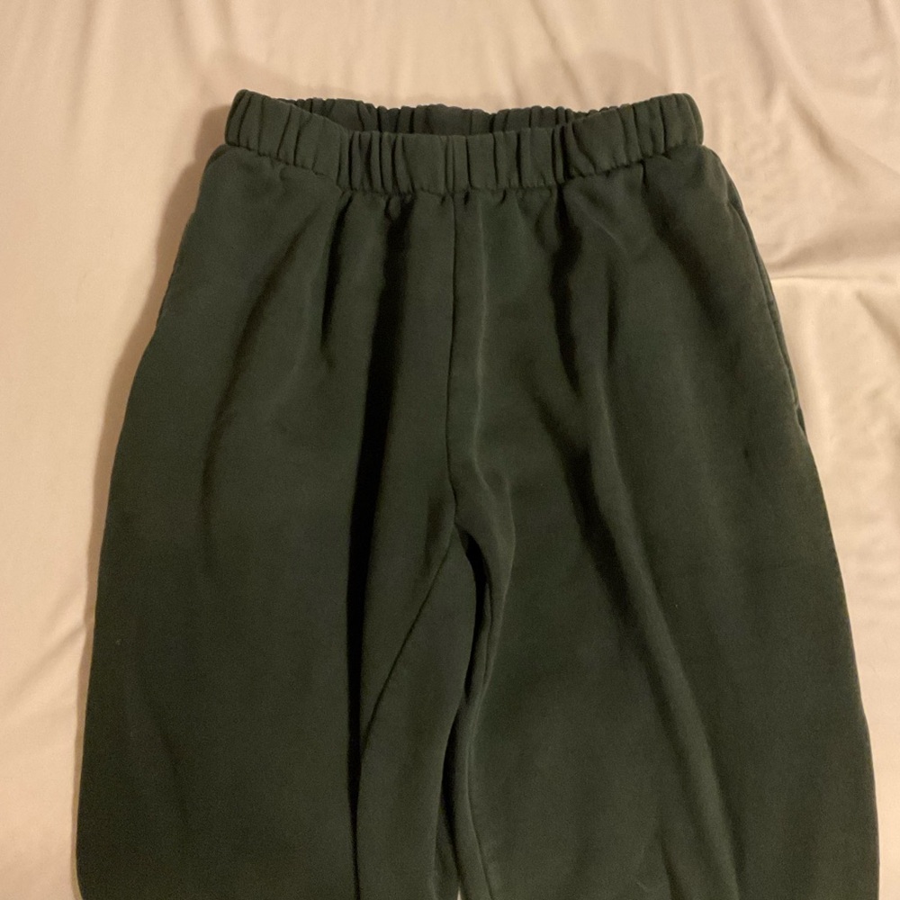 Brandy Melville Dark Green Sweatpants